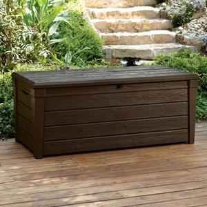 Keter - Brightwood 120 Gallon Resin Deck Box