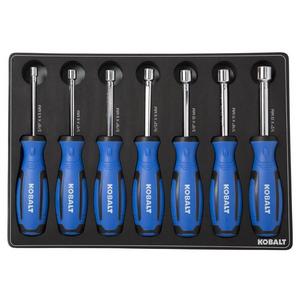 Kobalt 7-Piece Metric and SAE Spline Nut Driver Set