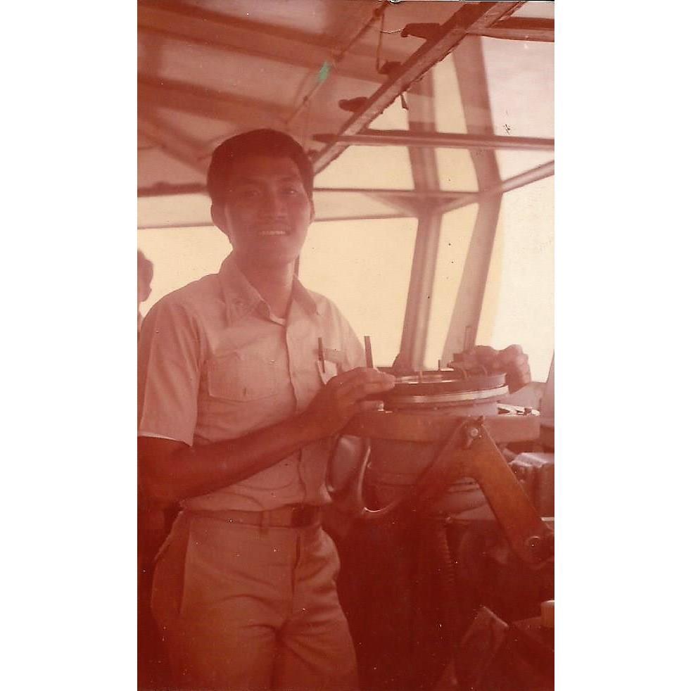 Kid 1983, aboard ship