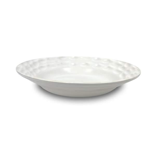 Michael Wainwright Truro White Rimmed Dinner Bowl Plate