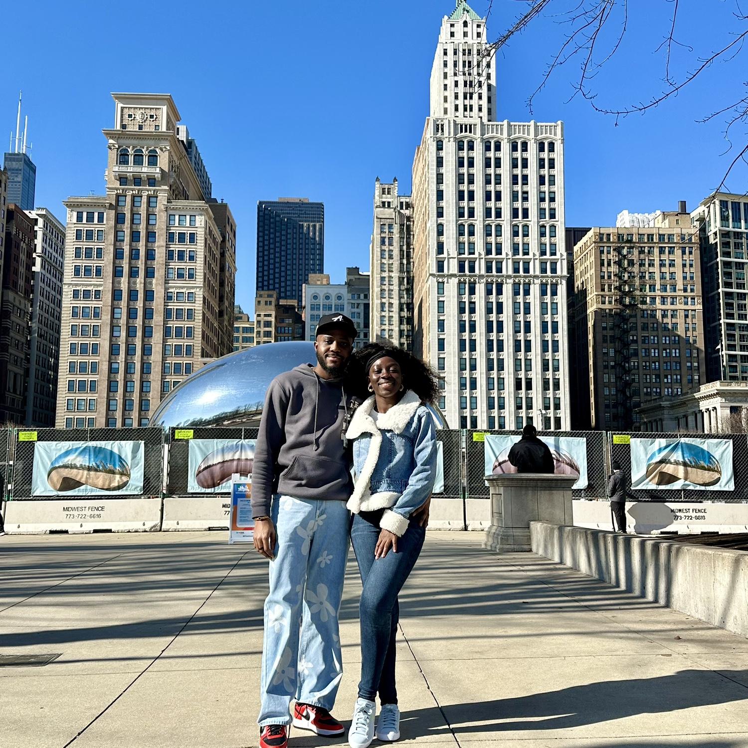 Our first Valentine’s Day was a magical experience in Chicago. It was the perfect start to many more Valentine’s Days to come.