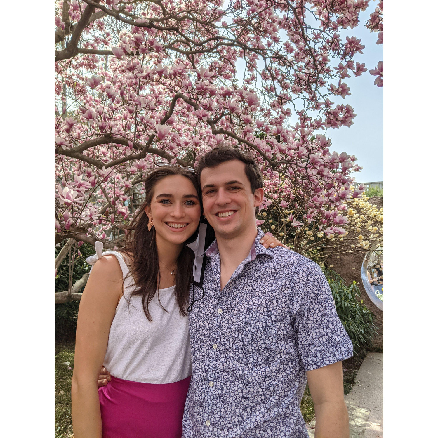 JC in DC for peak bloom!