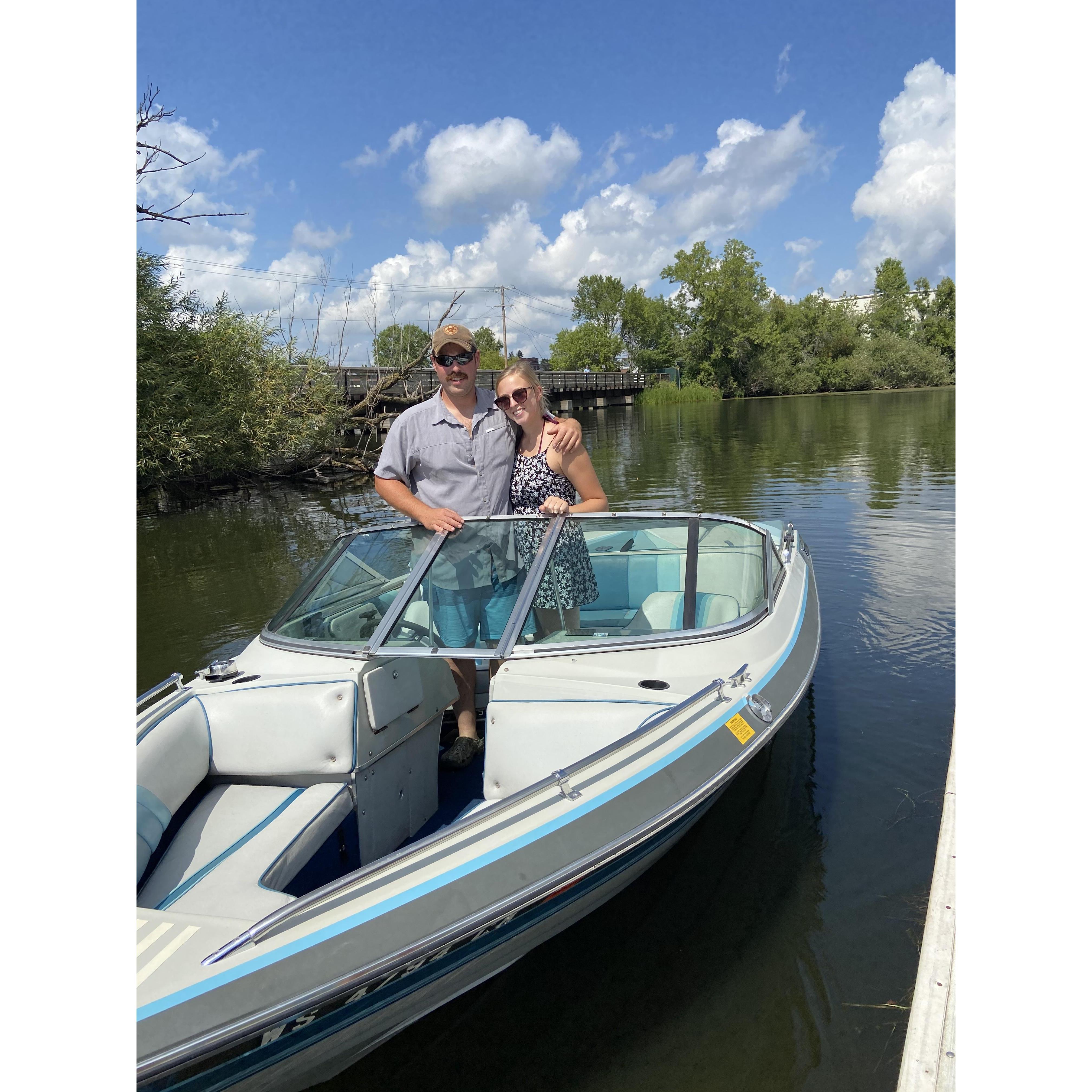 We bought a boat!