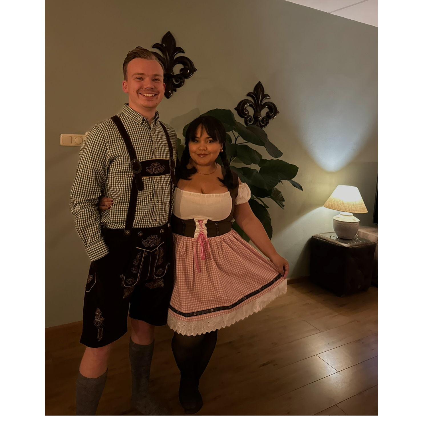 Yanca's first Oktoberfest.