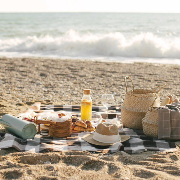 Picnic lunch on the Beach