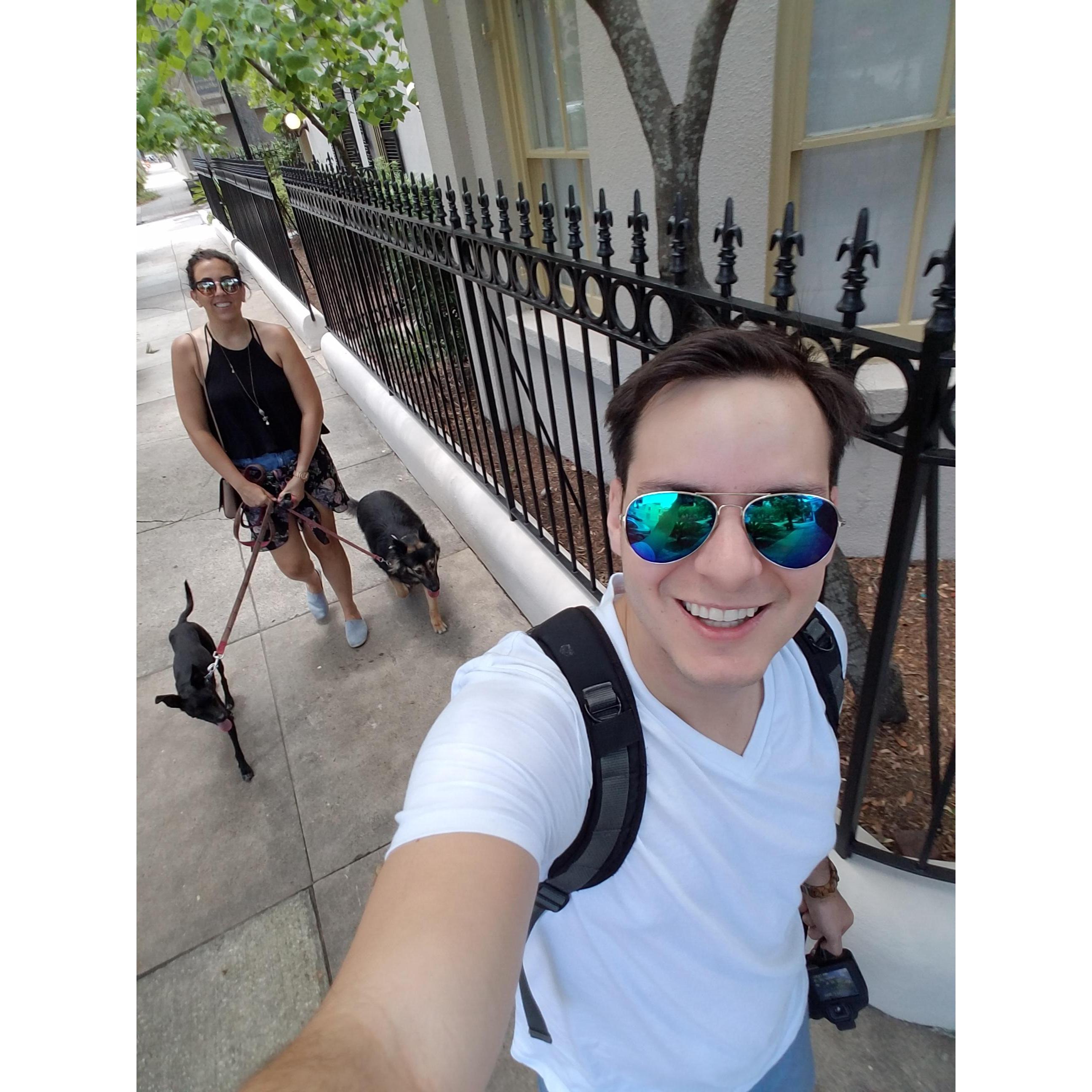 Its not a CKLRAdventure without Luna and Rosa! Savannah, Georgia.