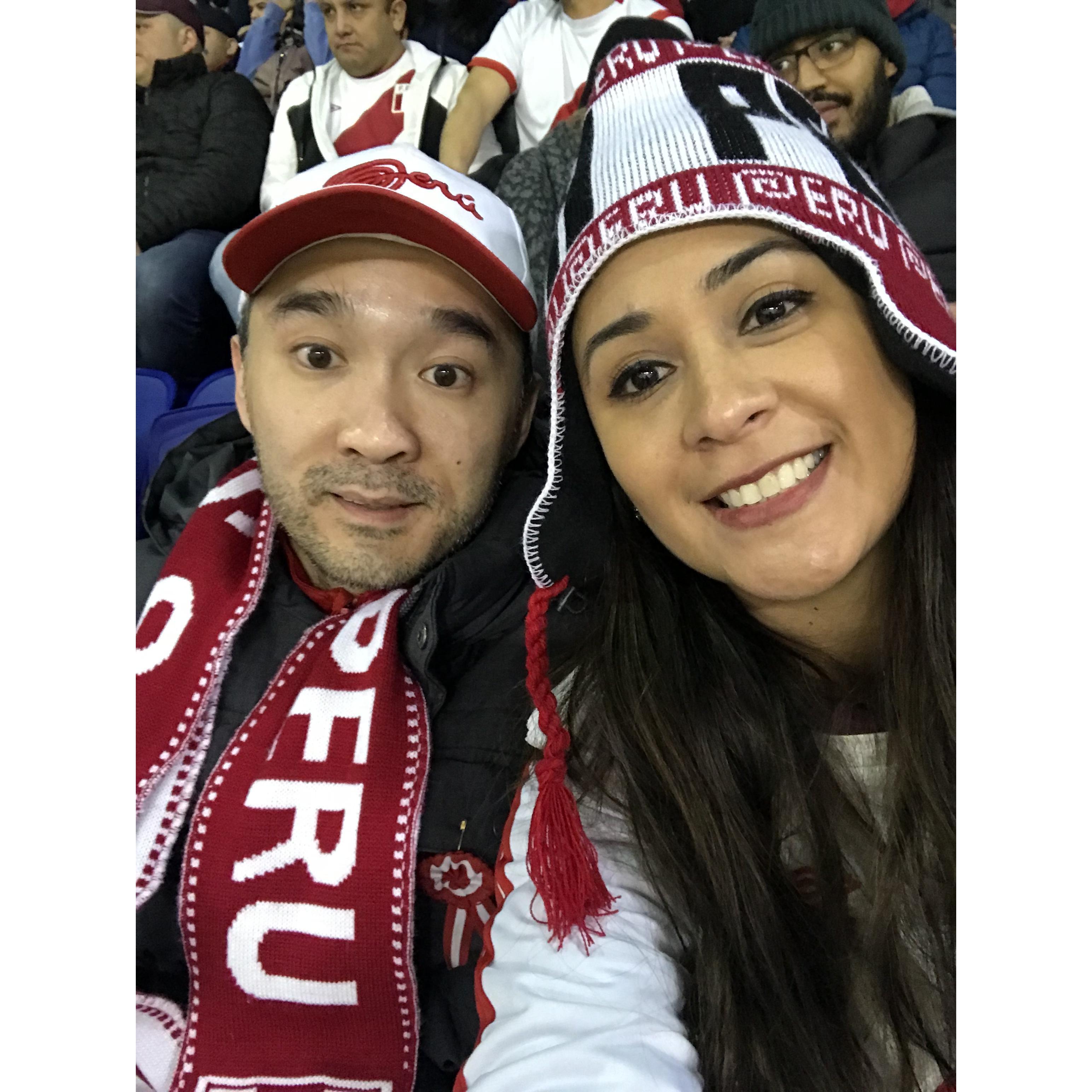 Kim’s first Peruvian game
