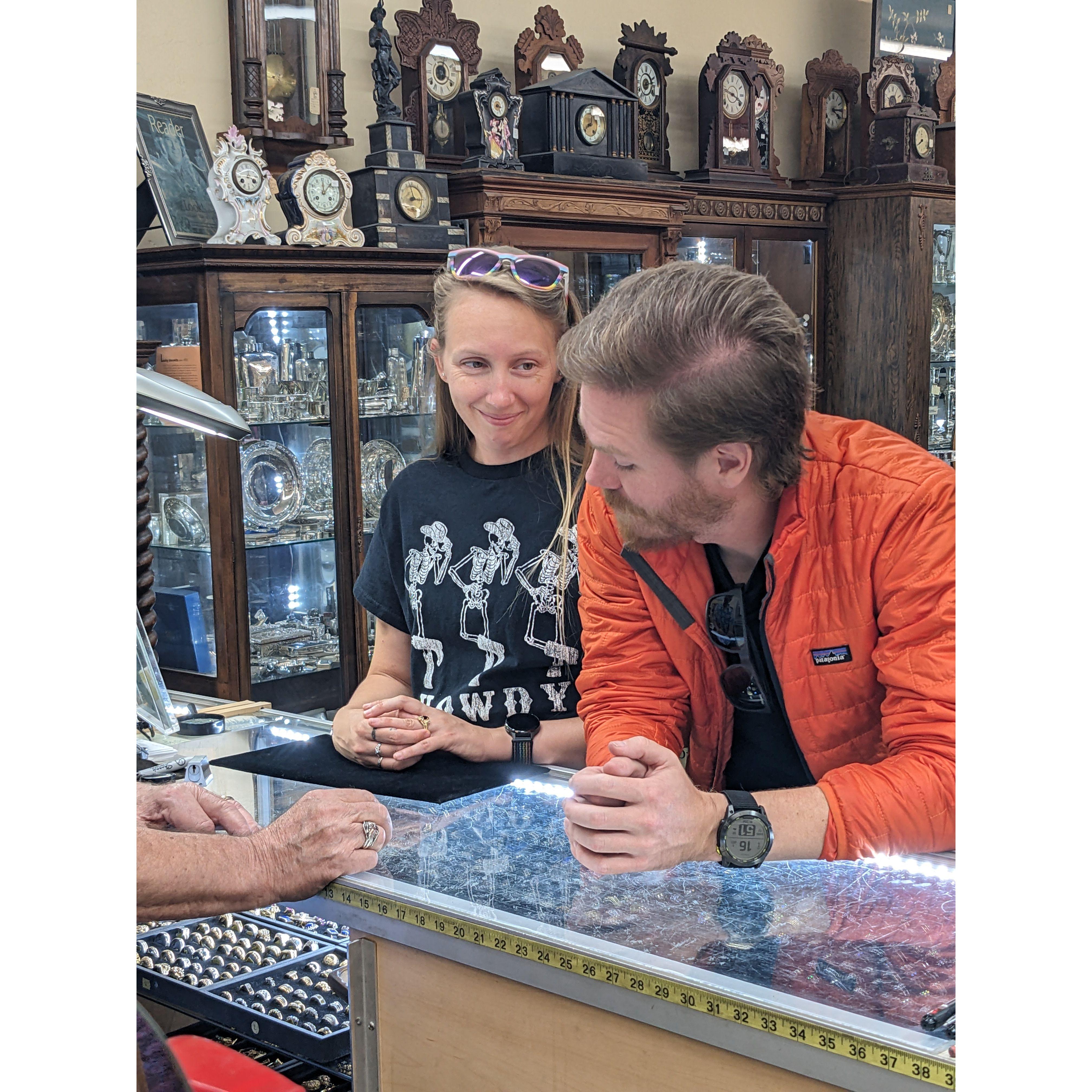 Stephen took Sierra ring shopping. Ngl, it made her suspicious that he was considering proposing. 

#October2024
