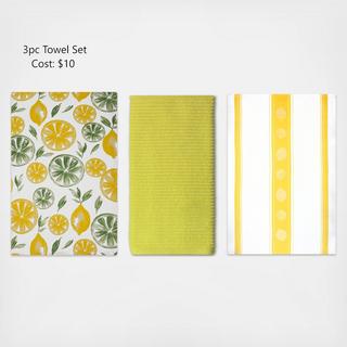 Kitchen Towel, Set of 3