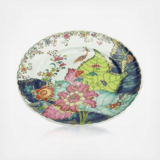 Tobacco Leaf Rim Soup Bowl