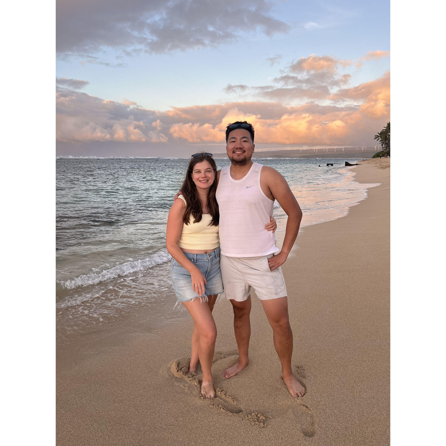 In Hawaii for our friend Sharon's wedding in 2024