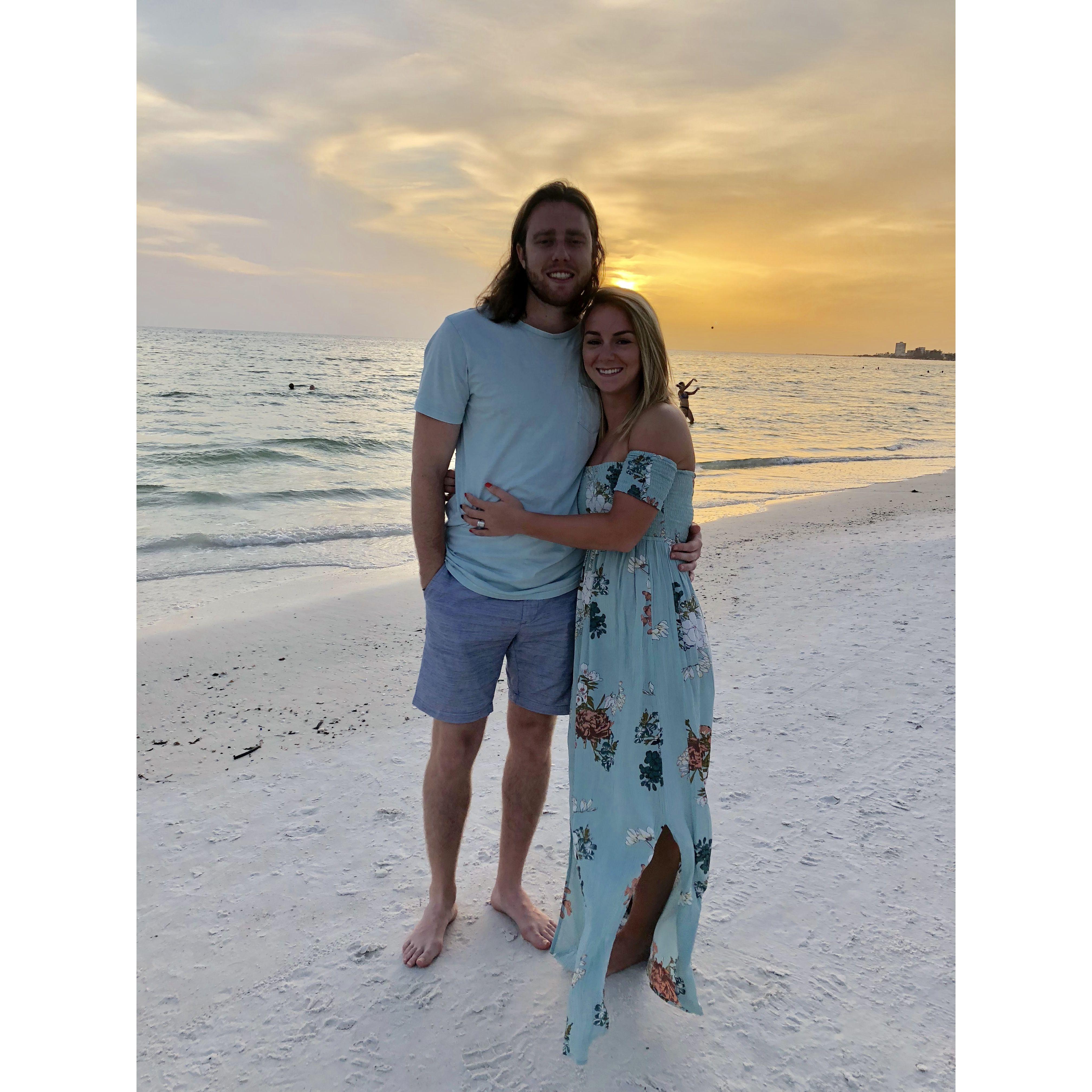 First family beach vacation to Siesta Key