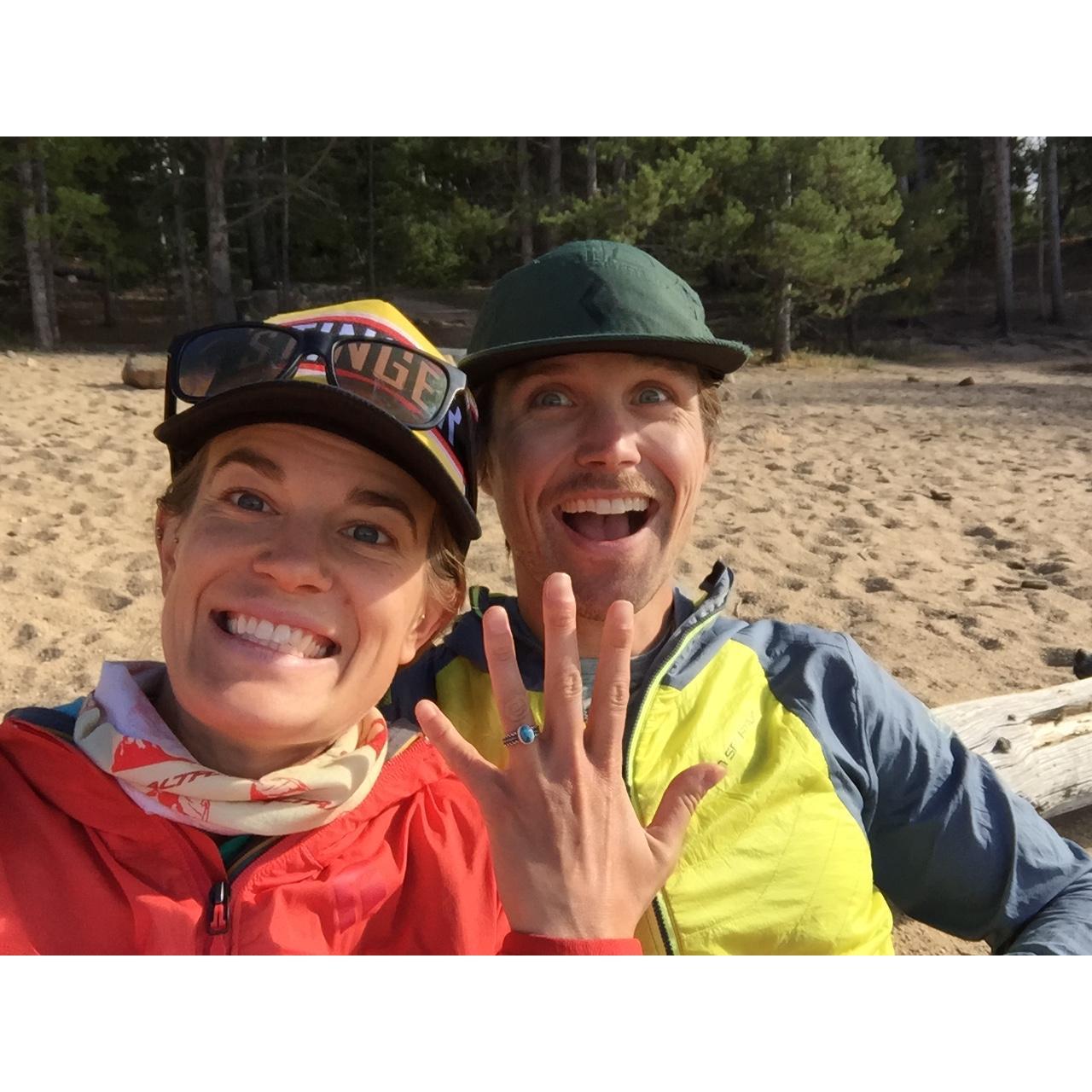 Our Engagement! Leadville, CO - August 2018