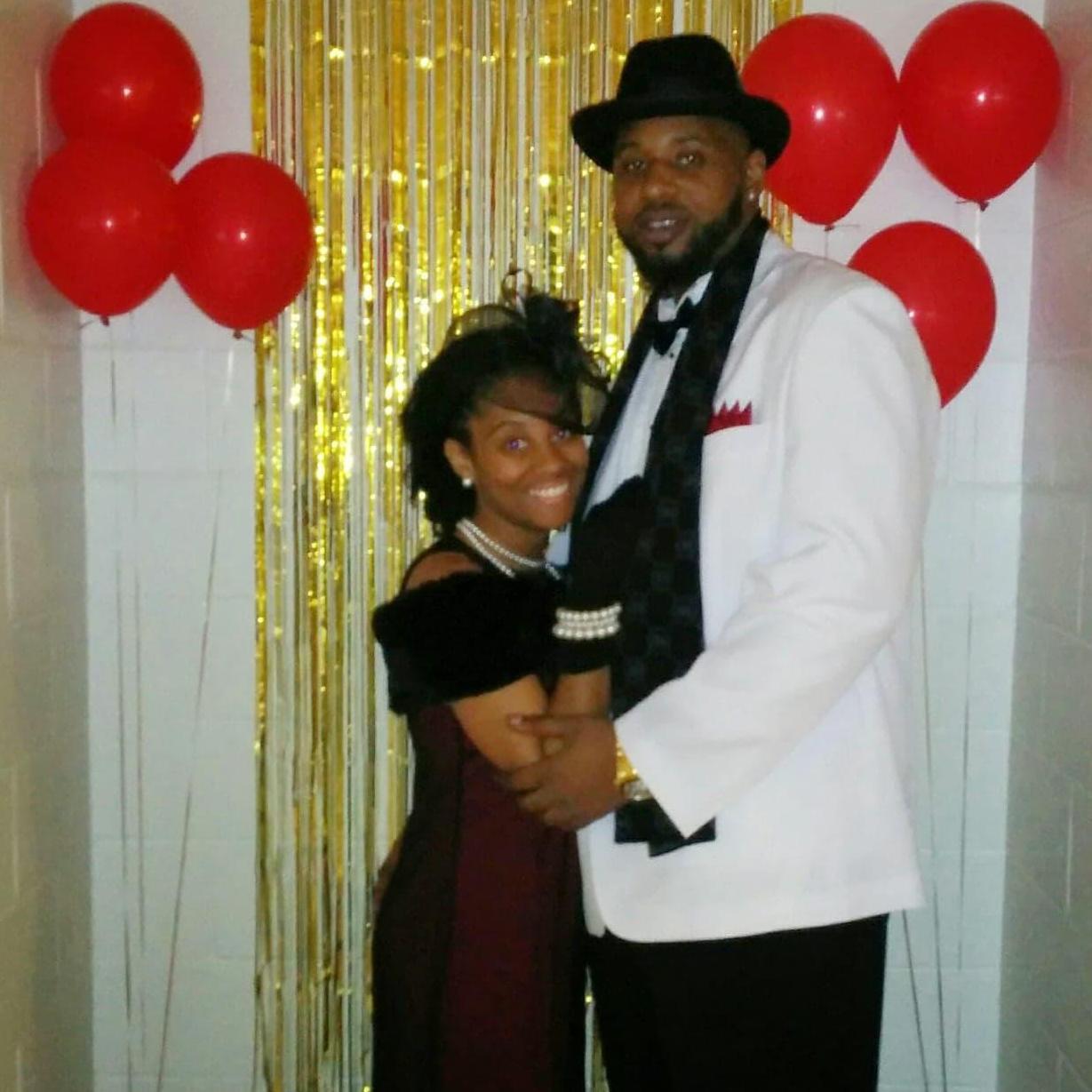 Party: Long time friend of the bride Marquita Smith hosted a 1920's party that required we show up & show out. We posted this pic on social media & a lot people thought we snuck off & got hitched Lol!