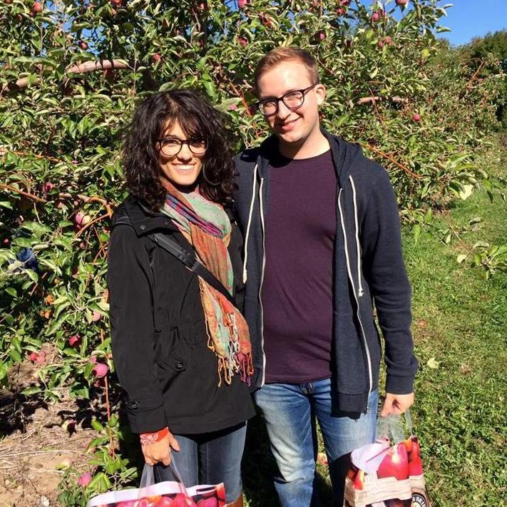 Apple picking at Beak and Skiff, September 2016