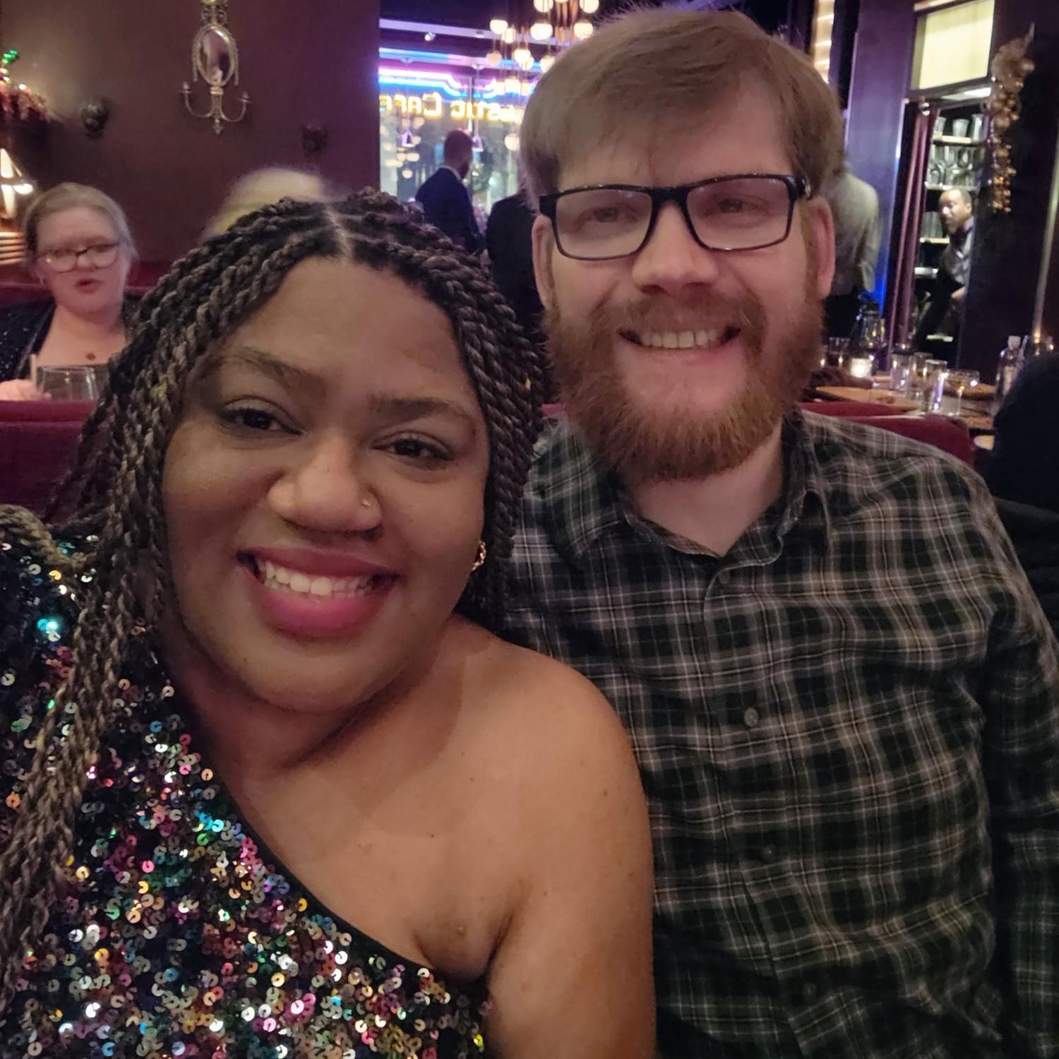 NYE 2025 dinner at The Majestic in Old Town, Alexandria