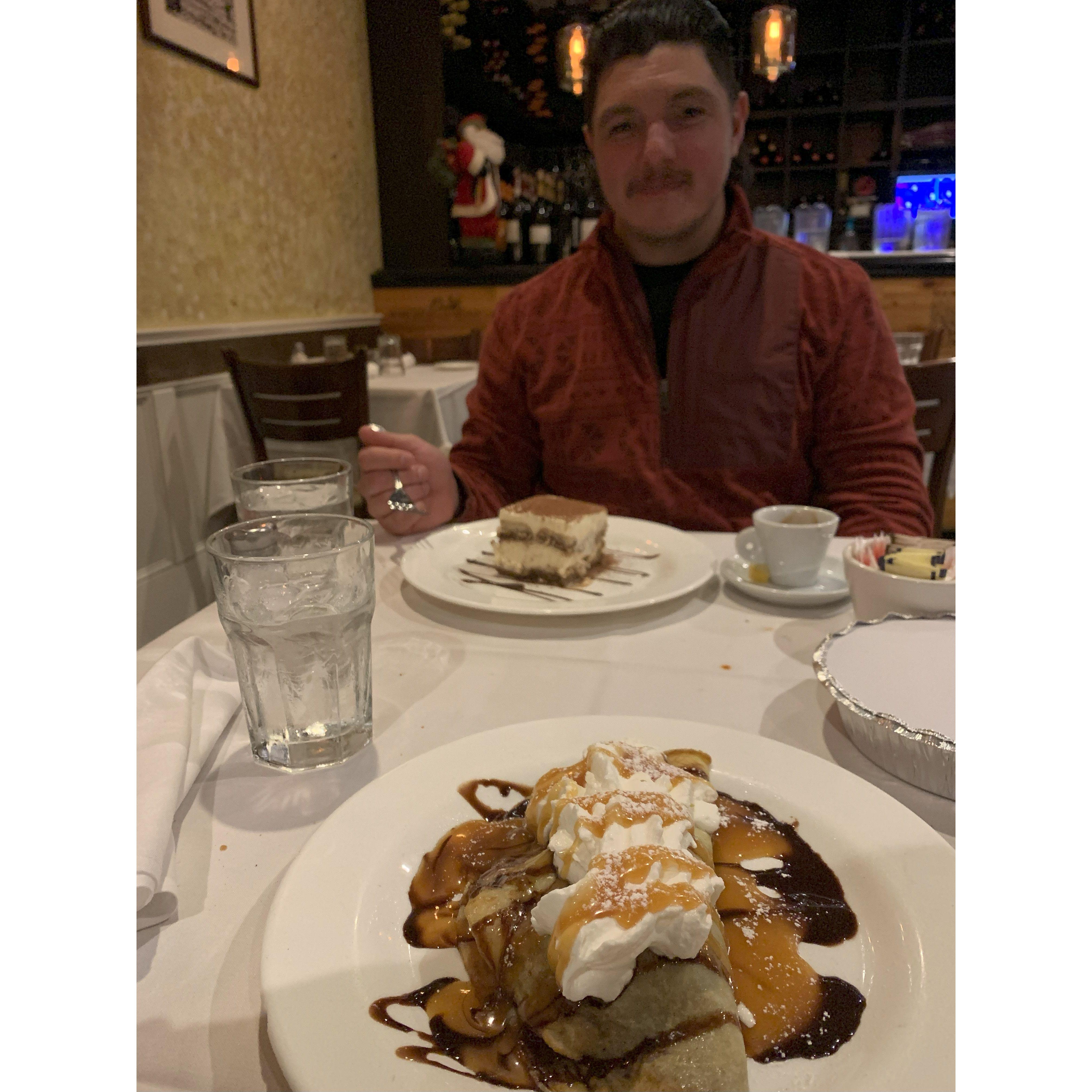 One of our first dates in 2021