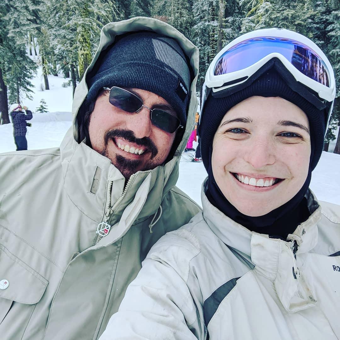 First time Skiing Together!