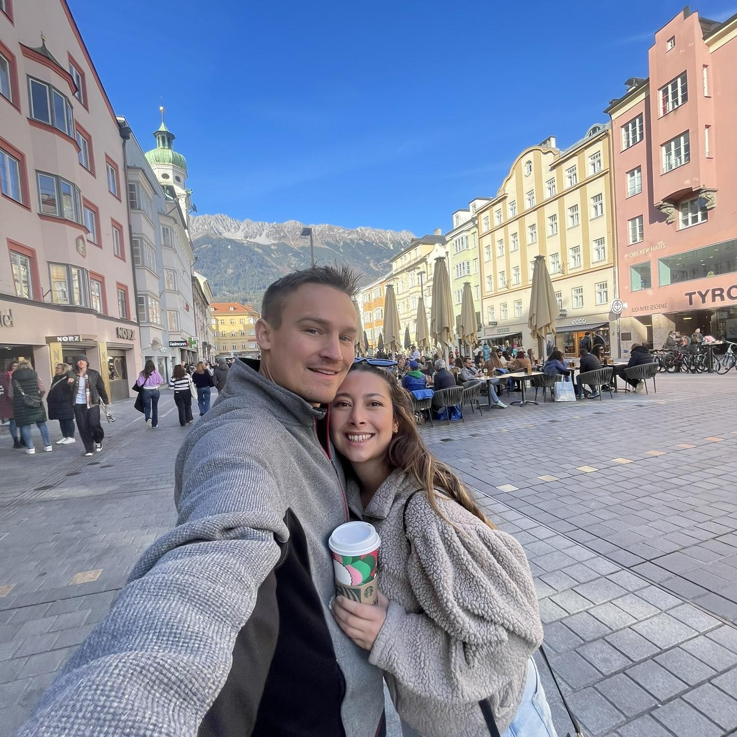 Celebrated Cole’s 32nd bday in Austria!