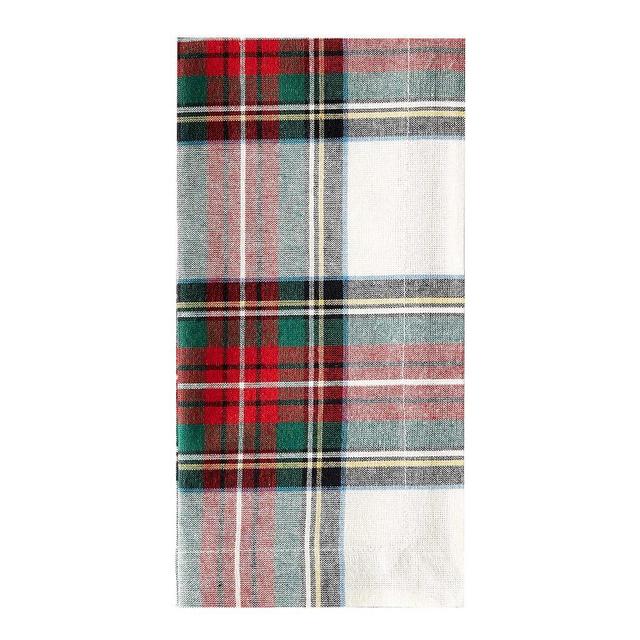 Stewart Plaid Cotton Napkins, Set of 4