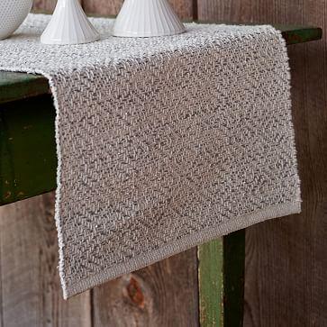 Woven Metallic Table Runner