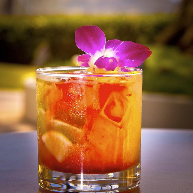 Drinks on the beach