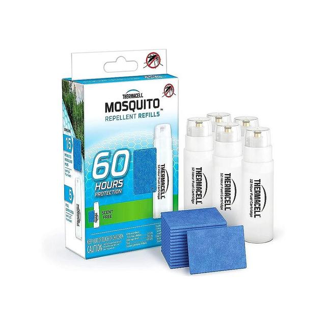 Thermacell Mosquito Repellent Refills; Compatible with Any Fuel-Powered Thermacell Repeller; Highly Effective, Long Lasting, No Spray, No Scent, No Mess; 15 Foot Zone of Mosquito Protection