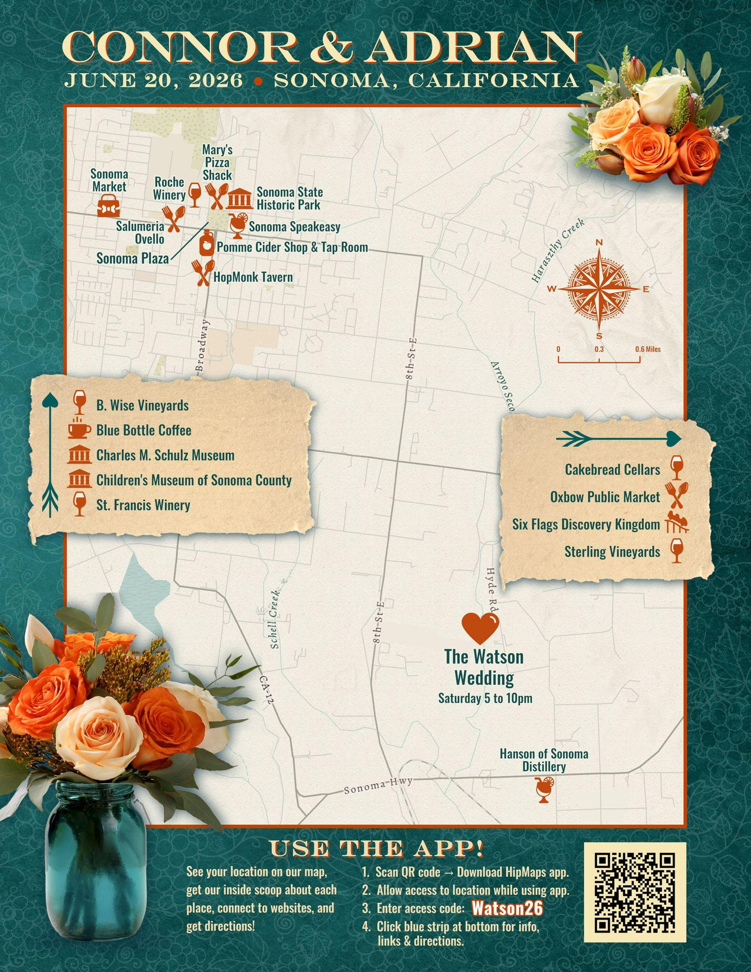 The Wedding Website of Connor Watson and Adrian Anderson