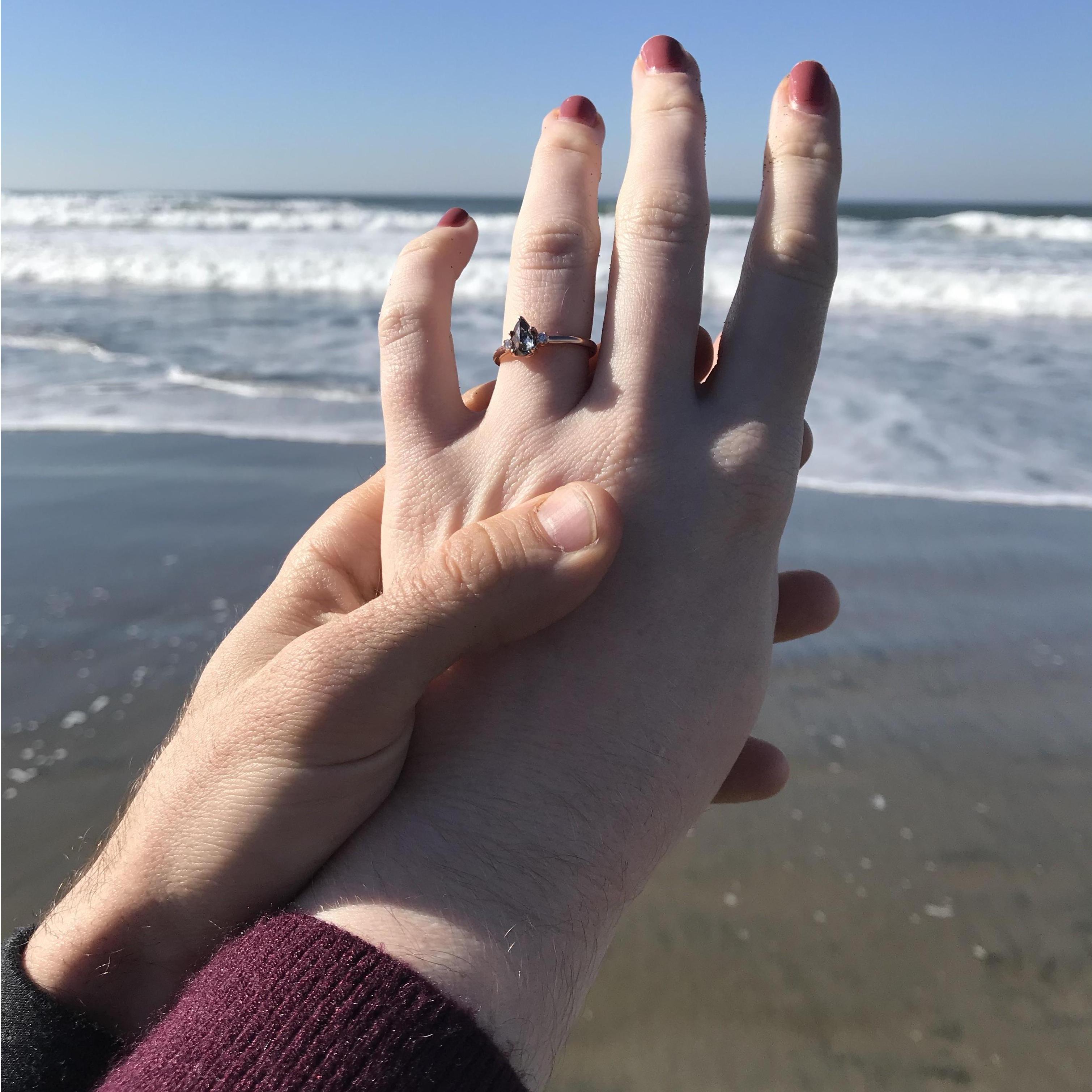 A day or so after the proposal. S.F. 2019.