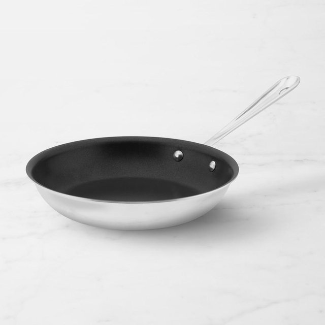 All-Clad D3® Tri-Ply Stainless-Steel Nonstick Fry Pan, 10"