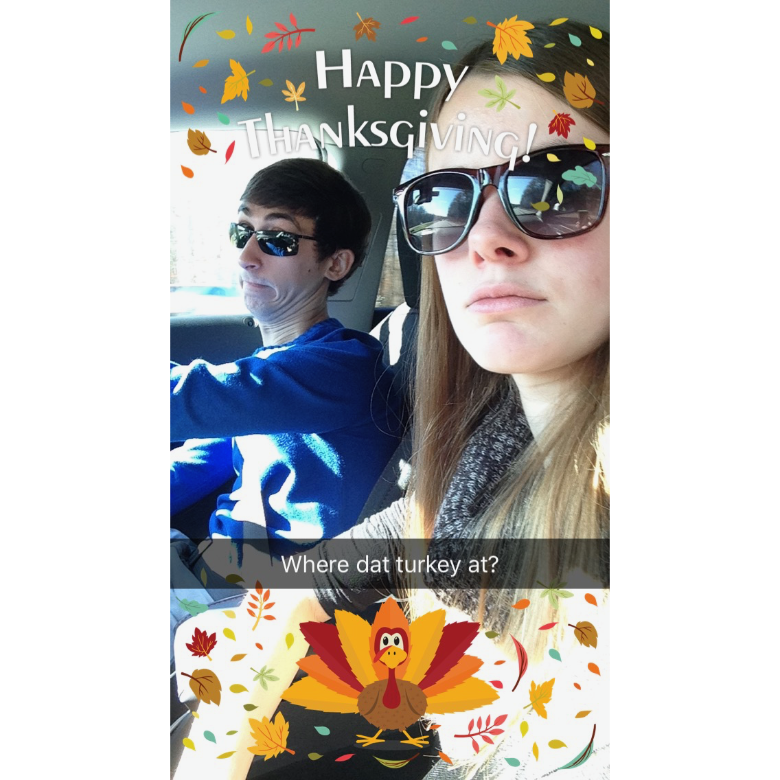 2015 - Maryland - Heading to Uncle Fred's house for Thanksgiving!