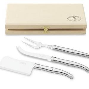 Laguiole Cheese Knives, Stainless Steel