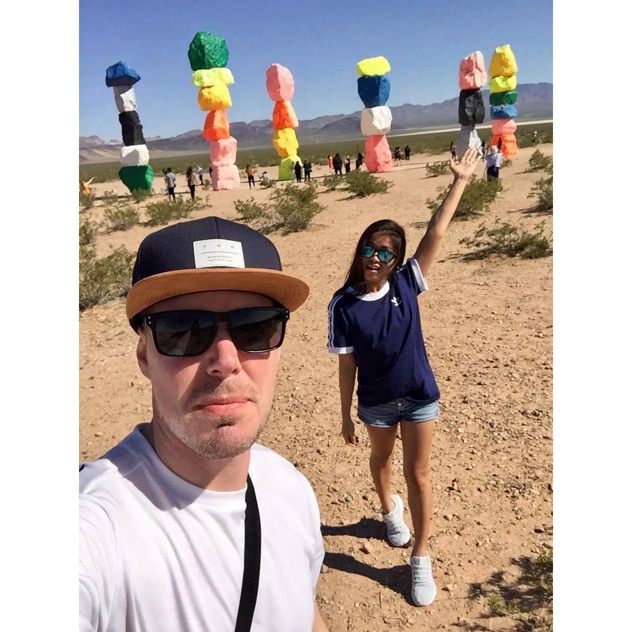 At 7 Magic Mountains, Nevada, 2019