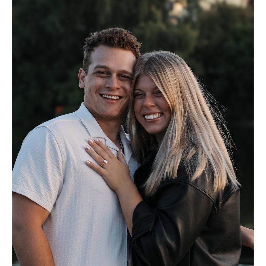 The day we got engaged!