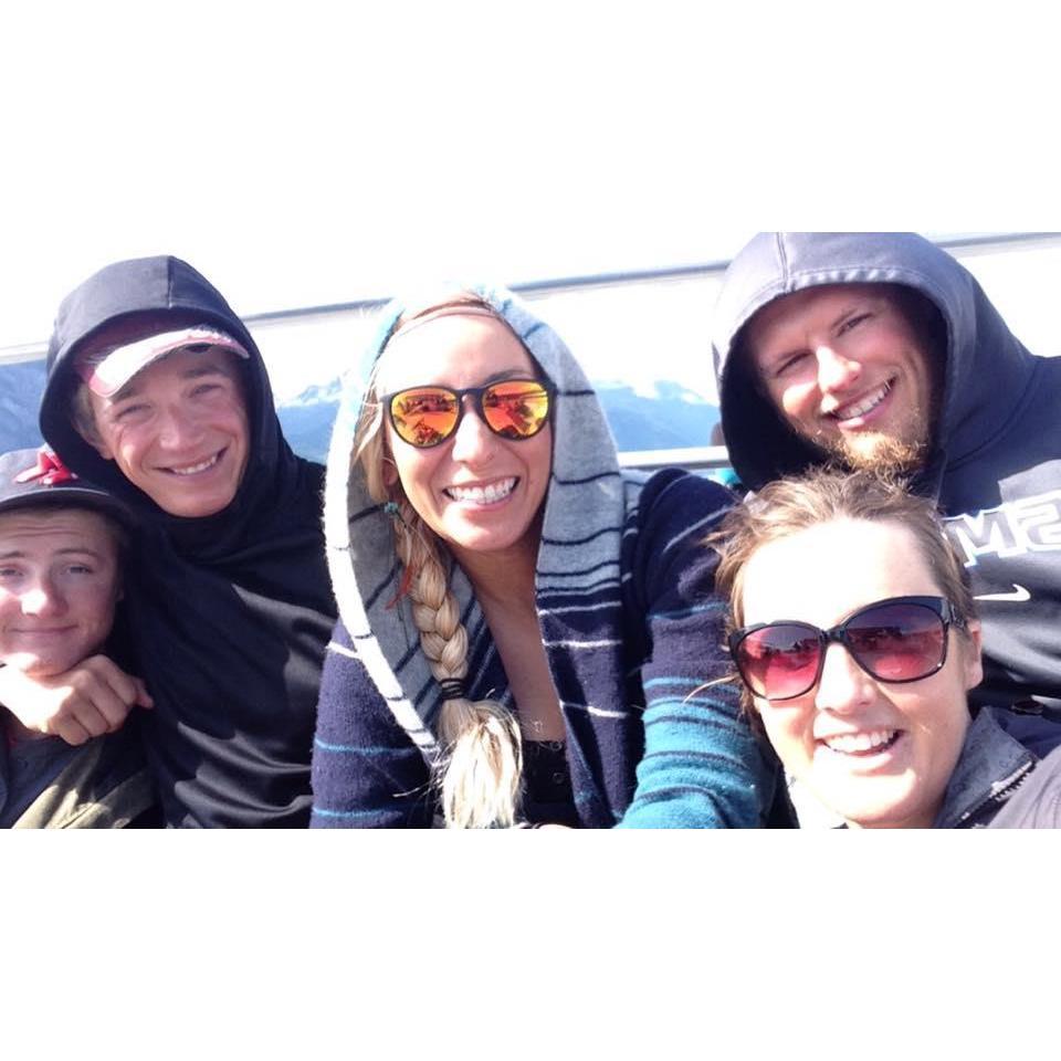 Our 3rd summer on the glacier together.