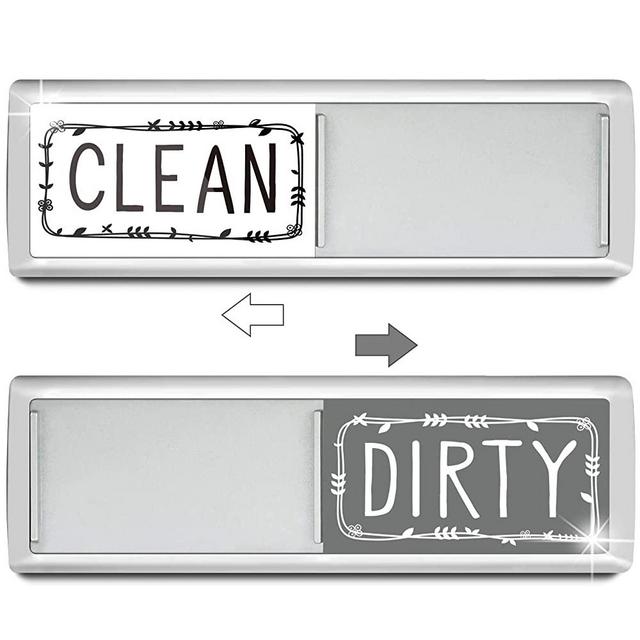 Dirty Clean Dishwasher Magnet,Dishwasher Magnet Clean Dirty Sign Magnet for Dishwasher Dish Bin That Says Clean or Dirty Dish Washer Refrigerator for Kitchen Organization and Storage Necessities