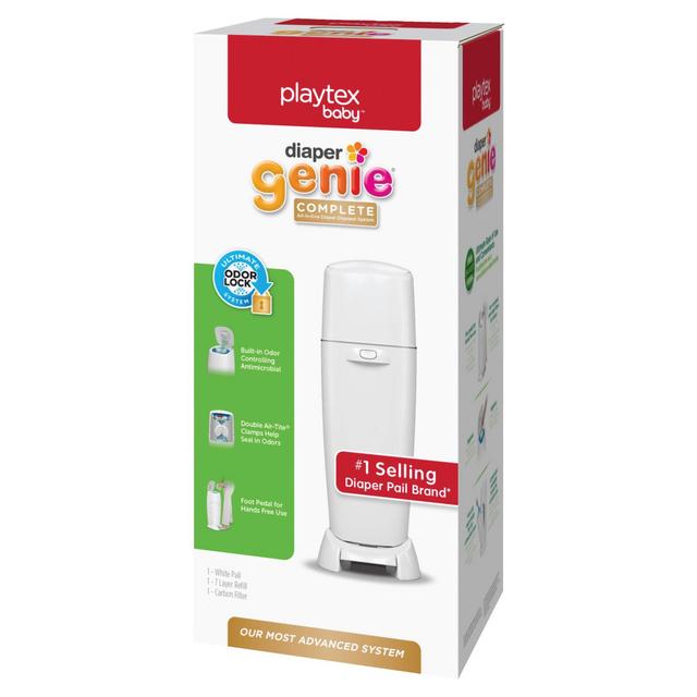 Playtex Diaper Genie Pail - White