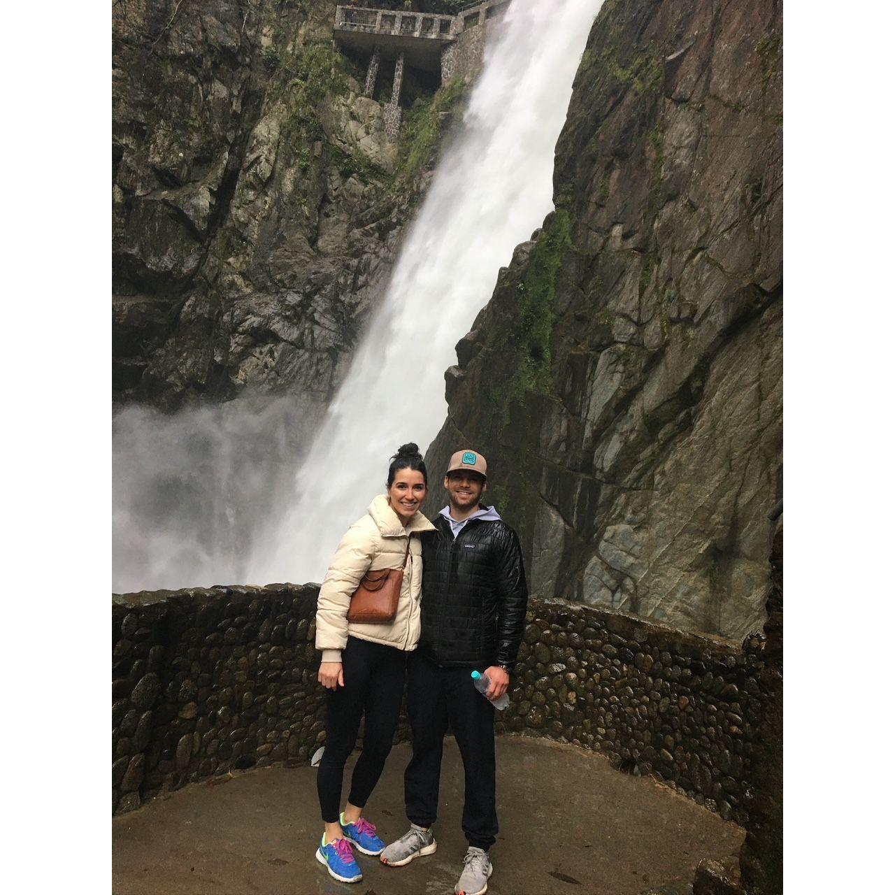 our first trip together. banos, ecuador
