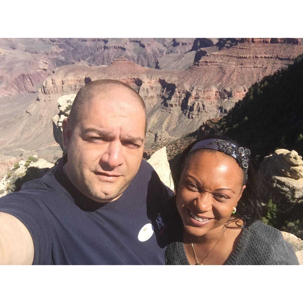 First Date Anniversary trip #16, The Grand Canyon.