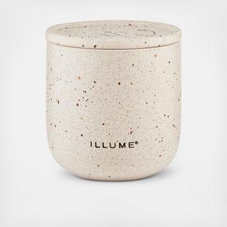 Amber Bergamot Outdoor Ceramic Candle