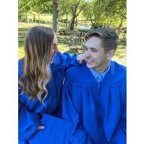 we went to different high schools, but we got to graduate college together!