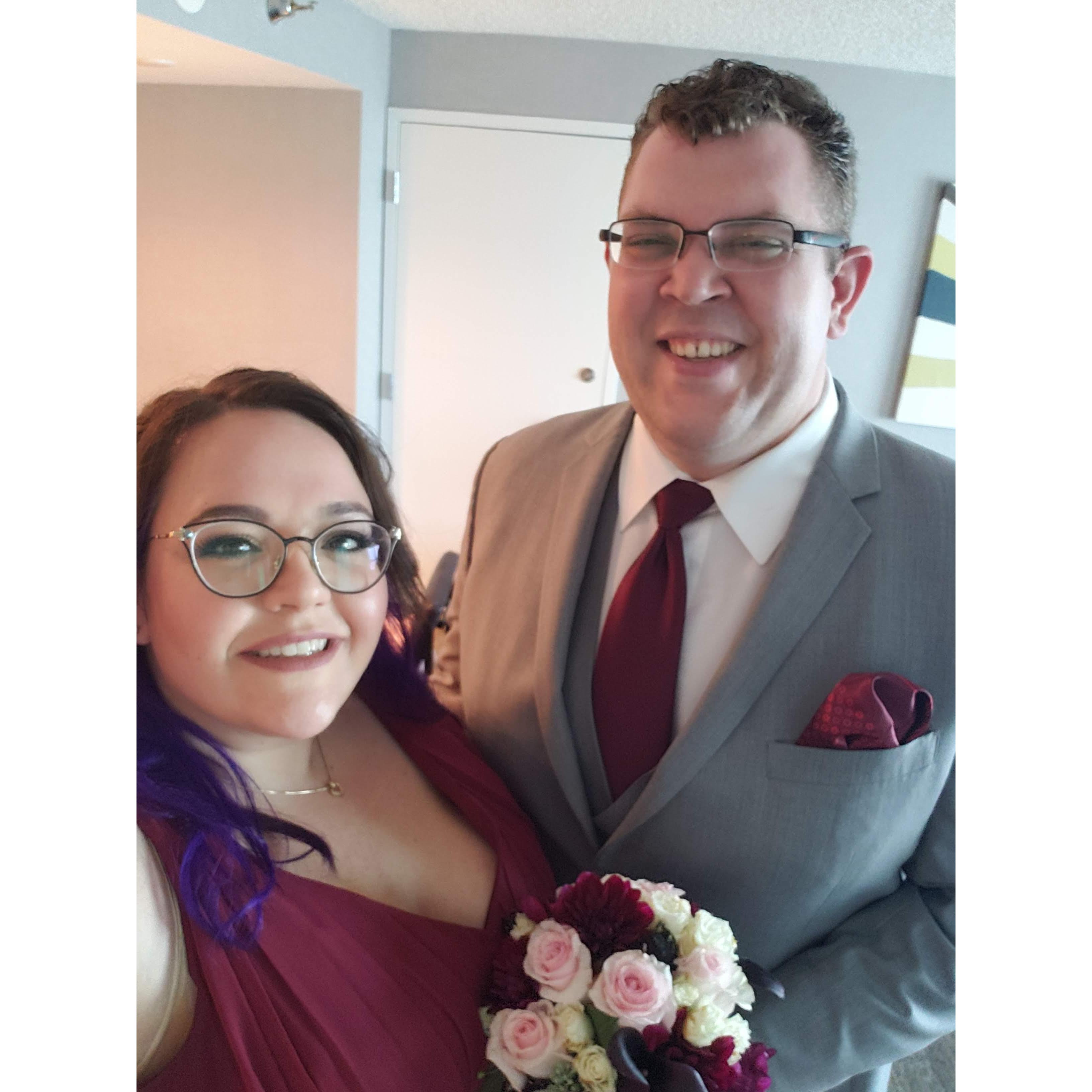 Kaitlyn and Brendan's Wedding day!