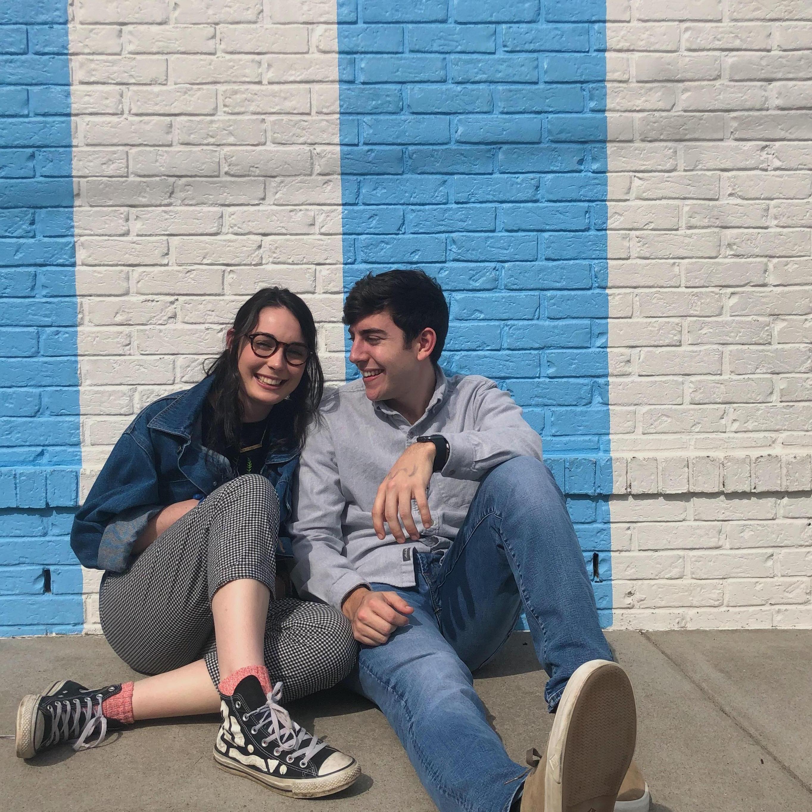 this is the first photo we have as a dating couple.....three months after we started dating