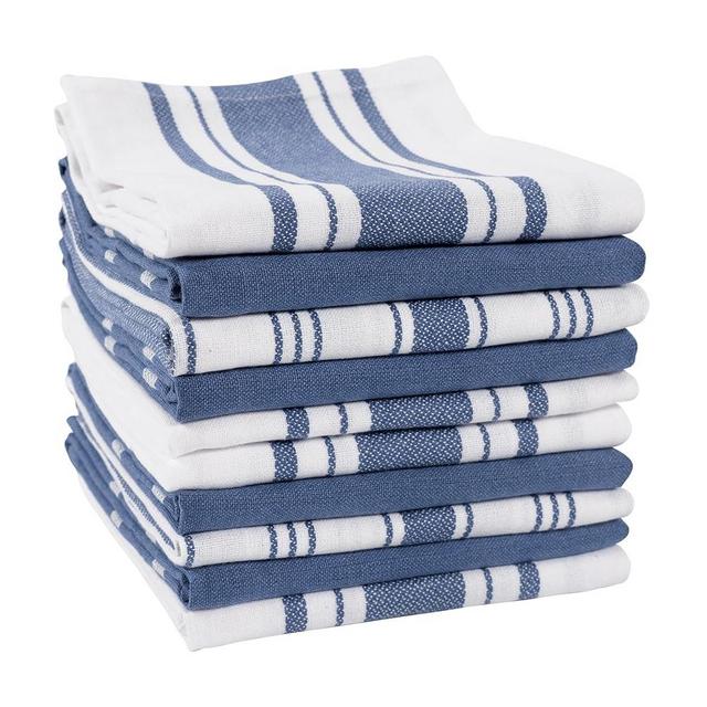 KAF Home Set of 10 GRS Certified Terra Kitchen Towels