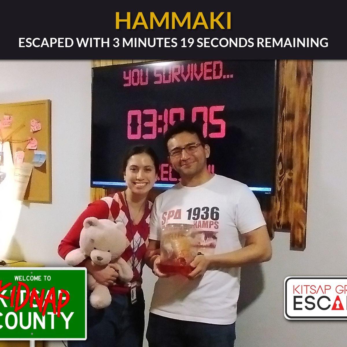 We are absolute escape room fanatics, too easy.