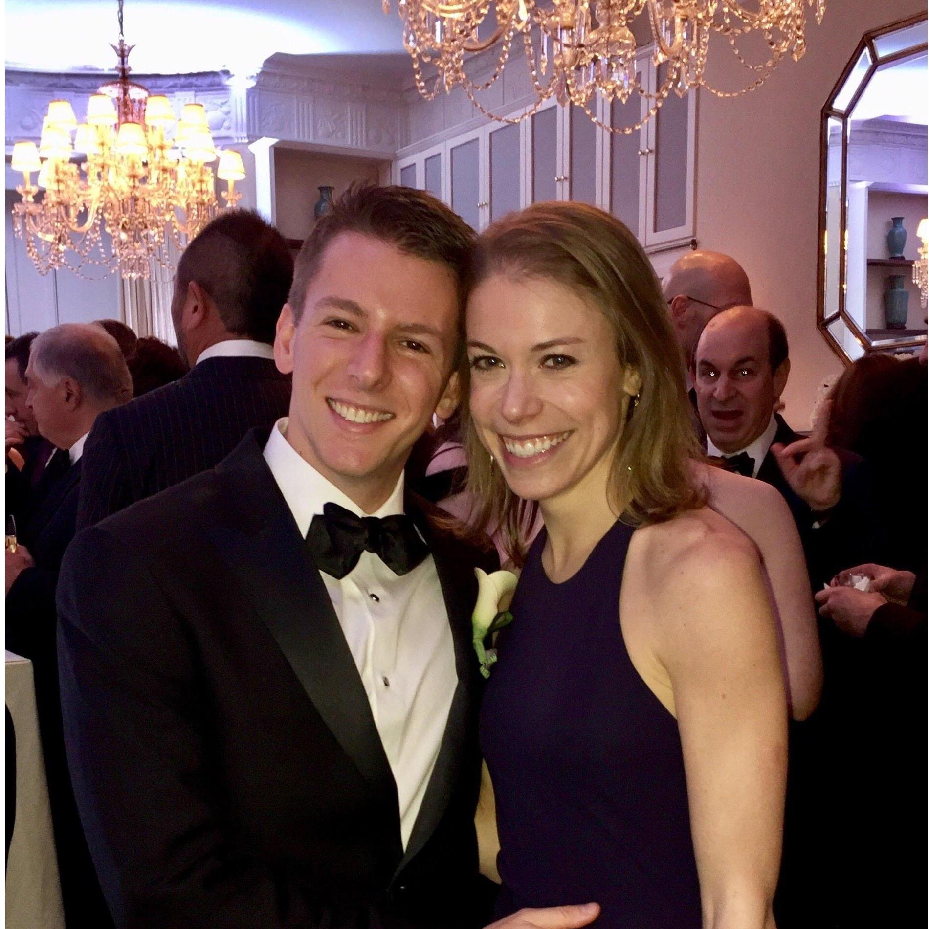 Dressed up at a wedding in May 2018 !!