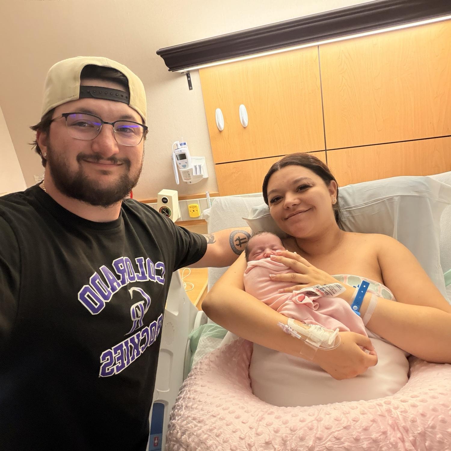 the day our baby girl was born!!