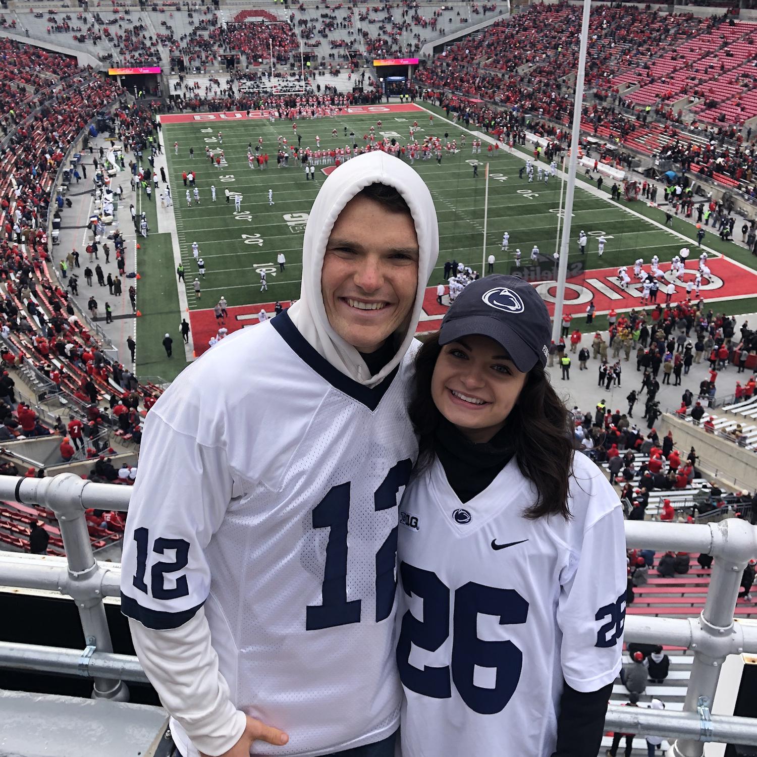 Brought PSU love against the Buckeyes!
