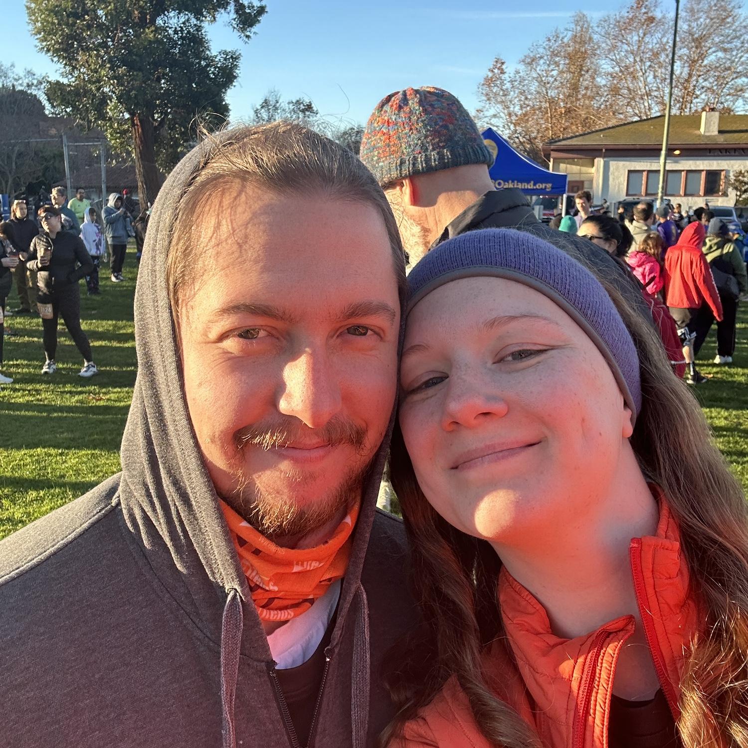 We did a Turkey Trot!