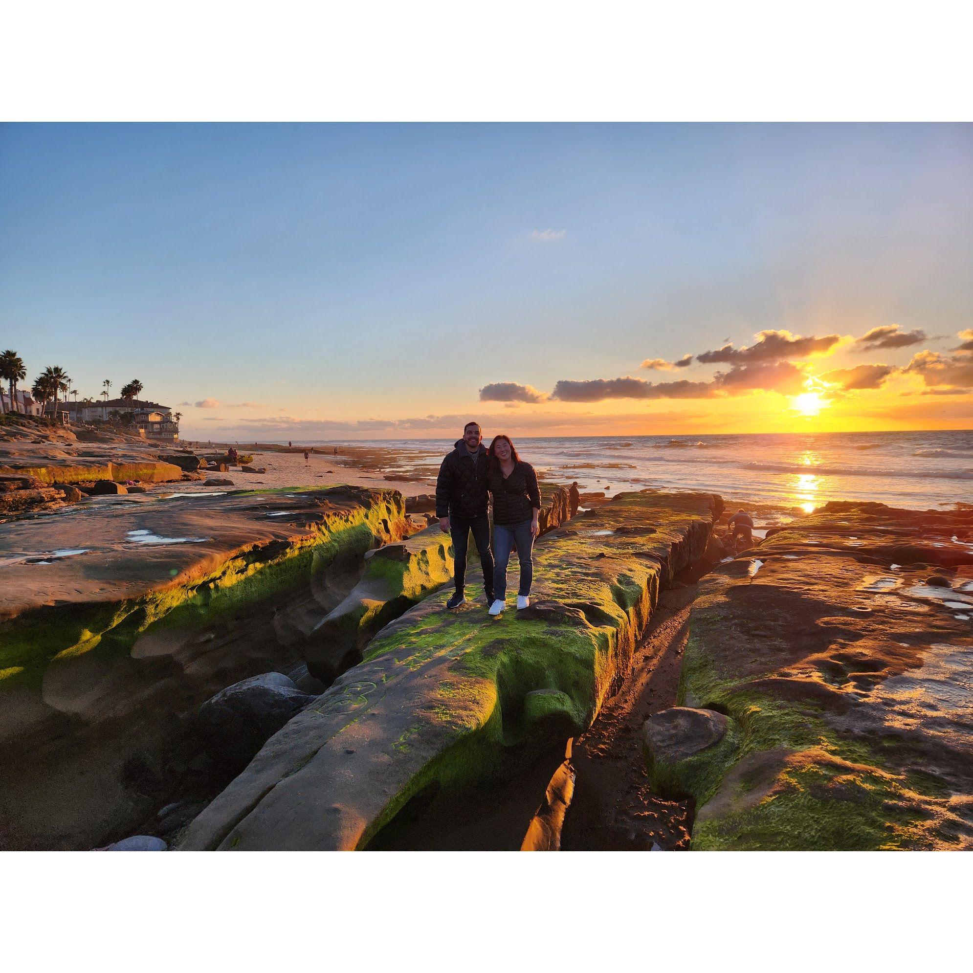 La Jolla sunsets.